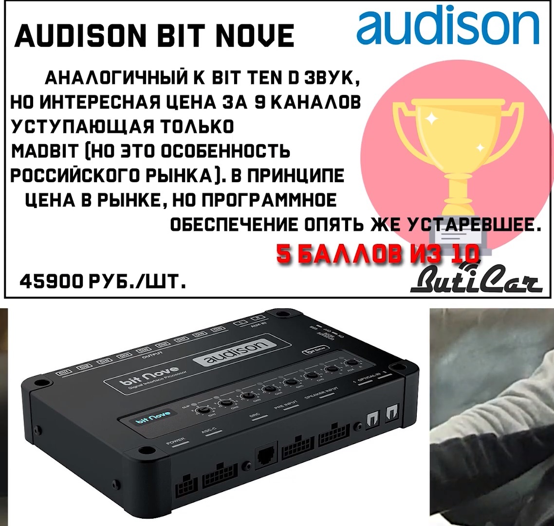 AudiSon bit nove отзывы сравнения тесты