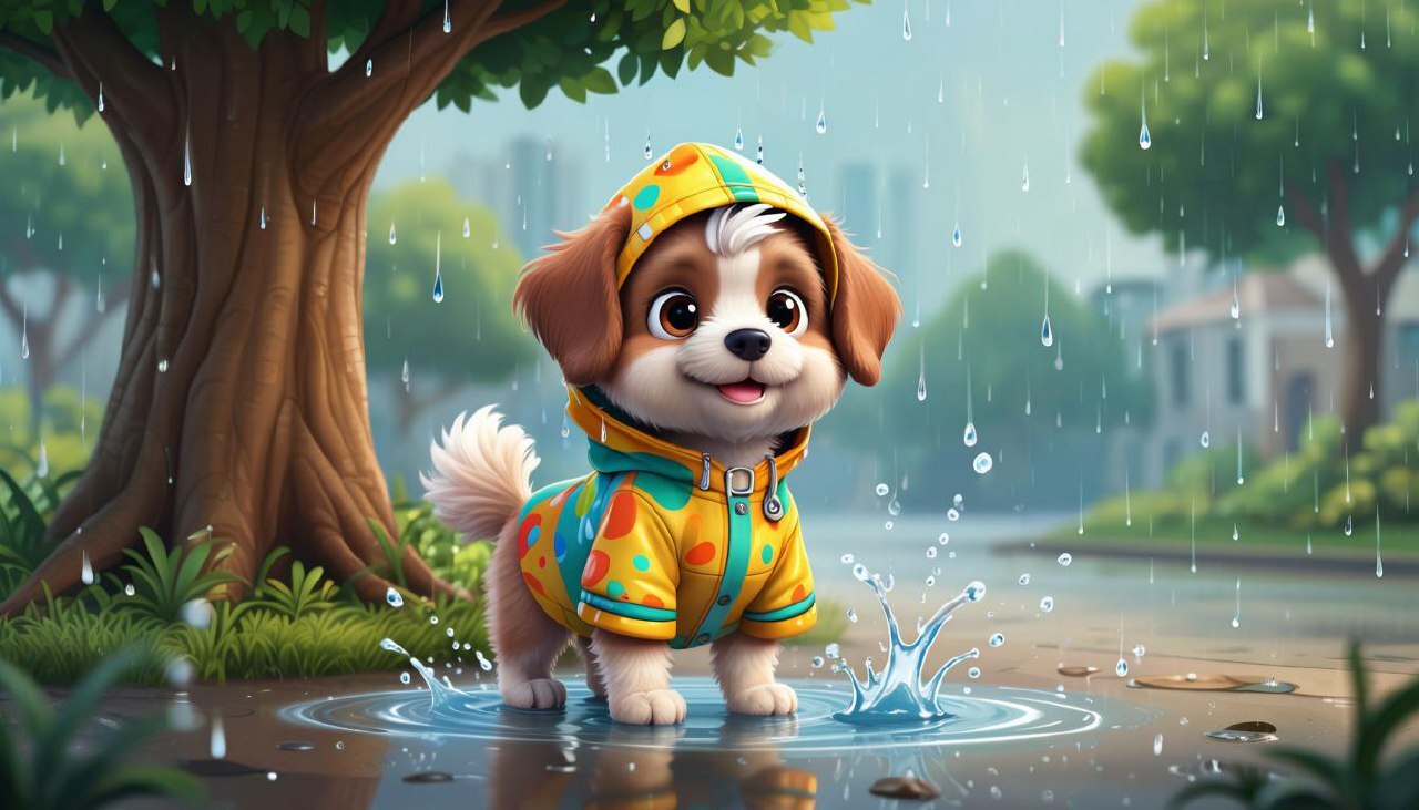 Дождевик для собак