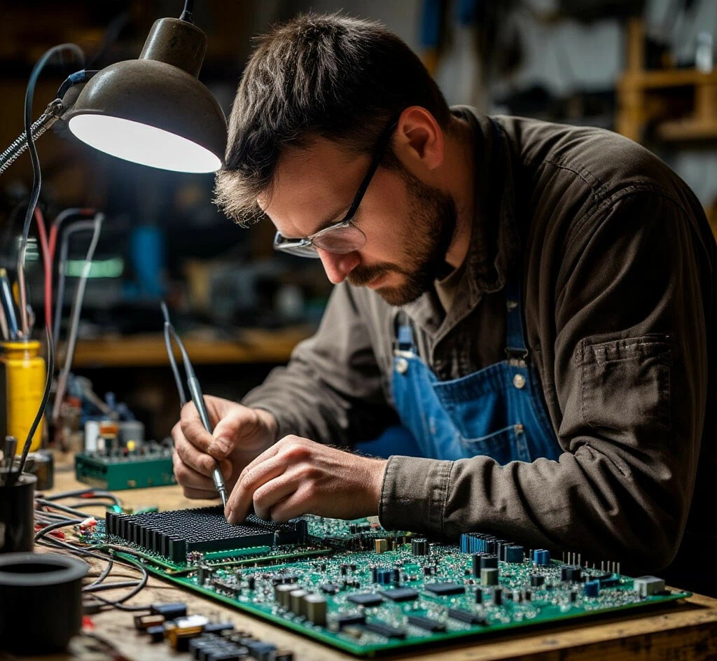 Ремонт плат управления котлов в Березовском