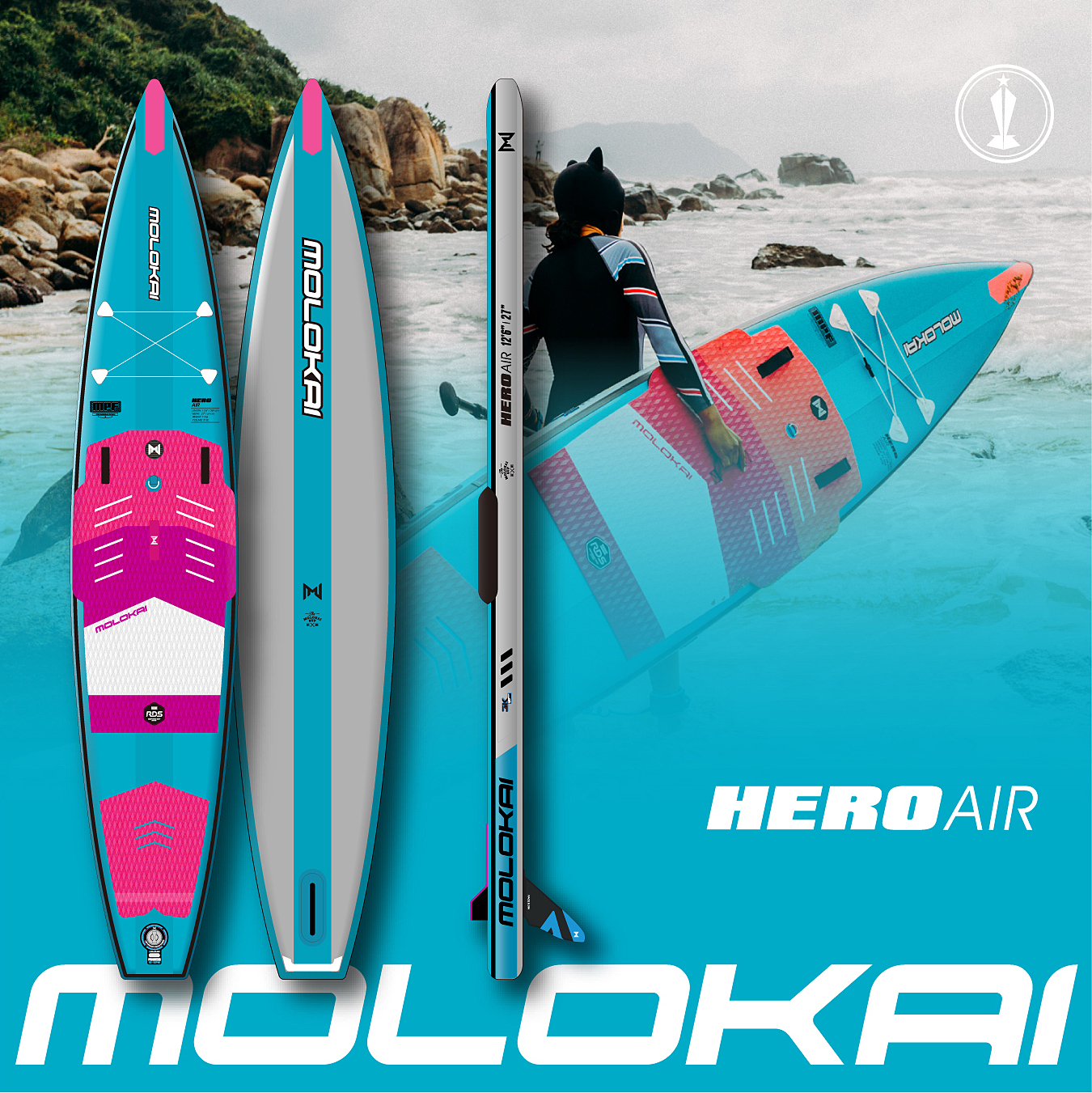 Molokai Hero Air 12.6. Sup Molokai 12.6. САП борд Molokai. Гоночный САП борд.