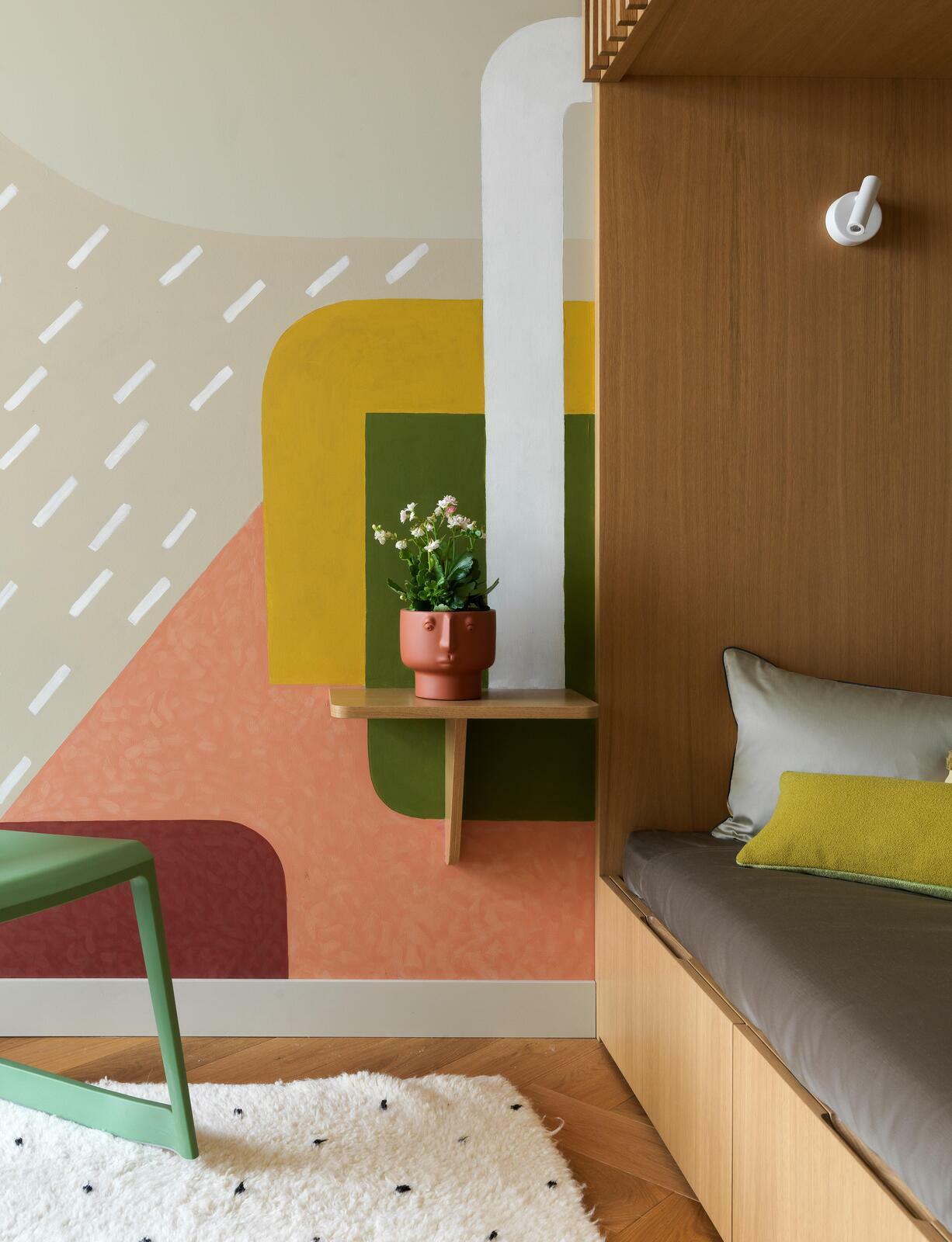 Детская в квартире в ЖК Дирижабль по проекту дизайнера интерьера Екатерины Фёдоровой