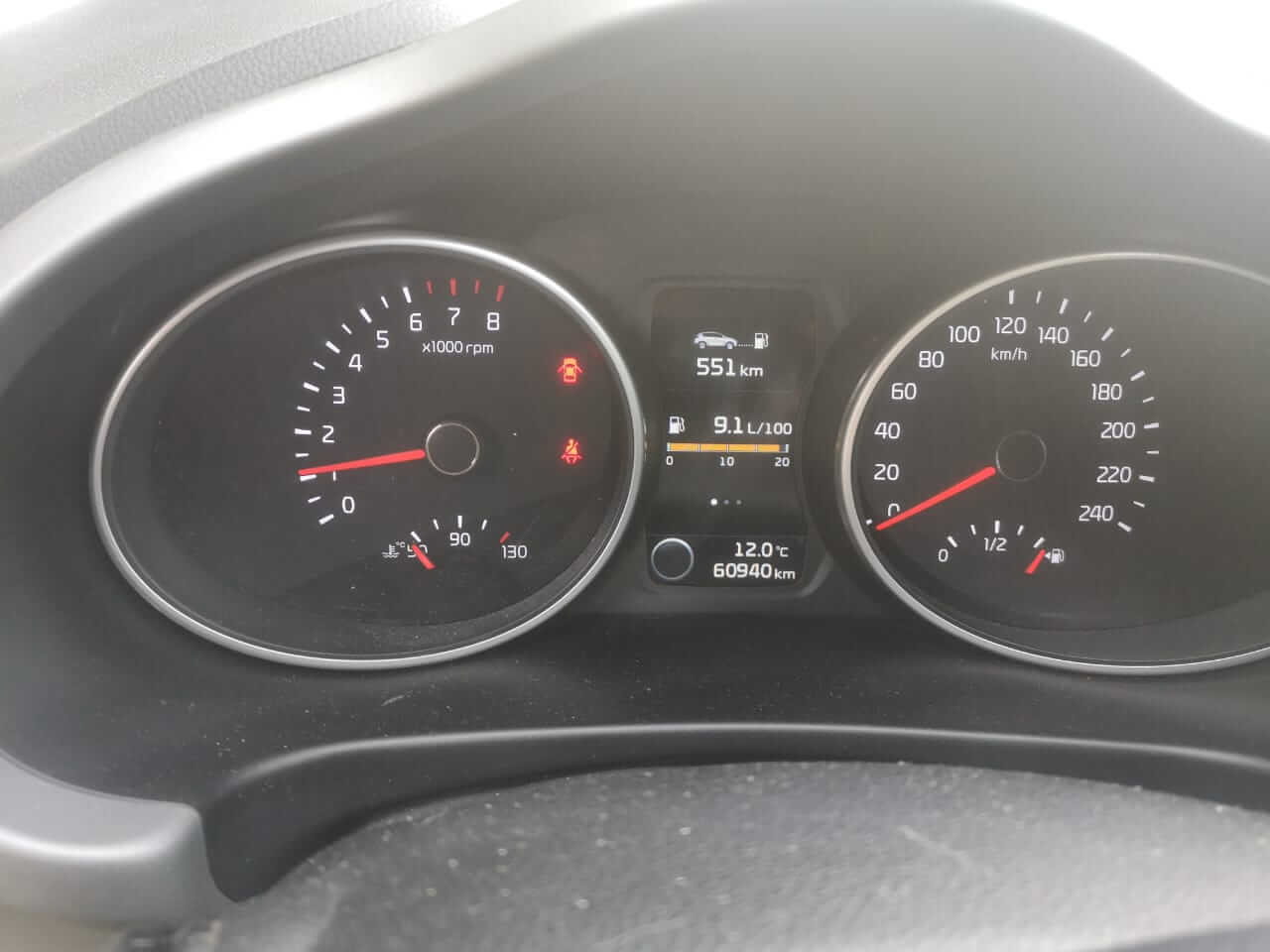 Фиксация пробега Kia Sportage