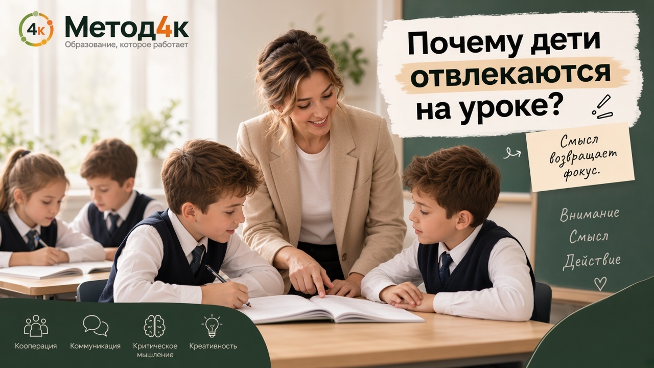 Как удерживать внимание класса