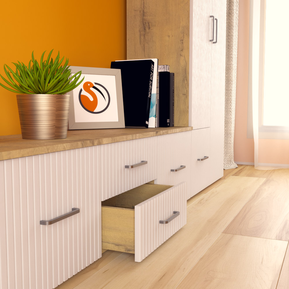 Шкаф и тумба