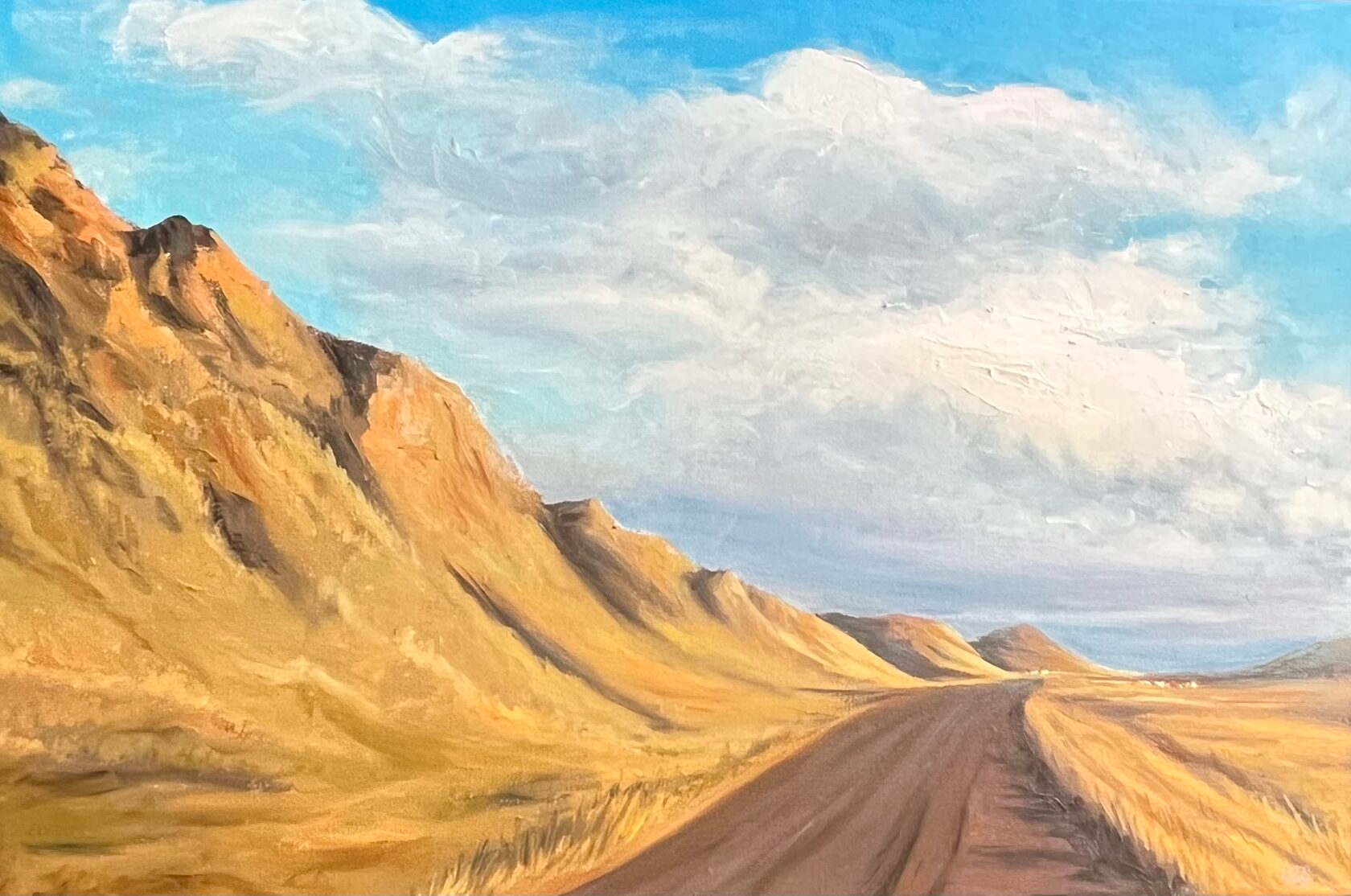 Картина на заказ &quot;Дорогою добра&quot; от художника Ольги Васильковой