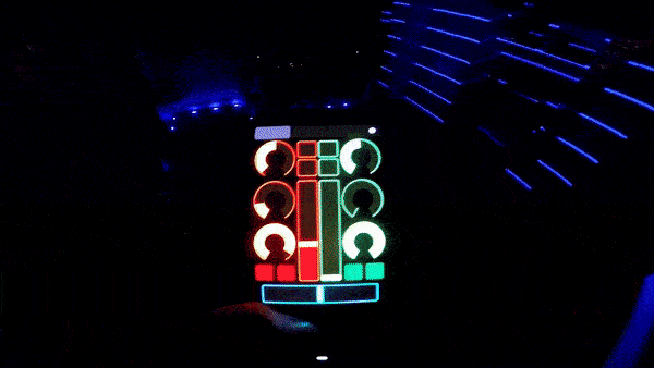 Проекционный куб gif