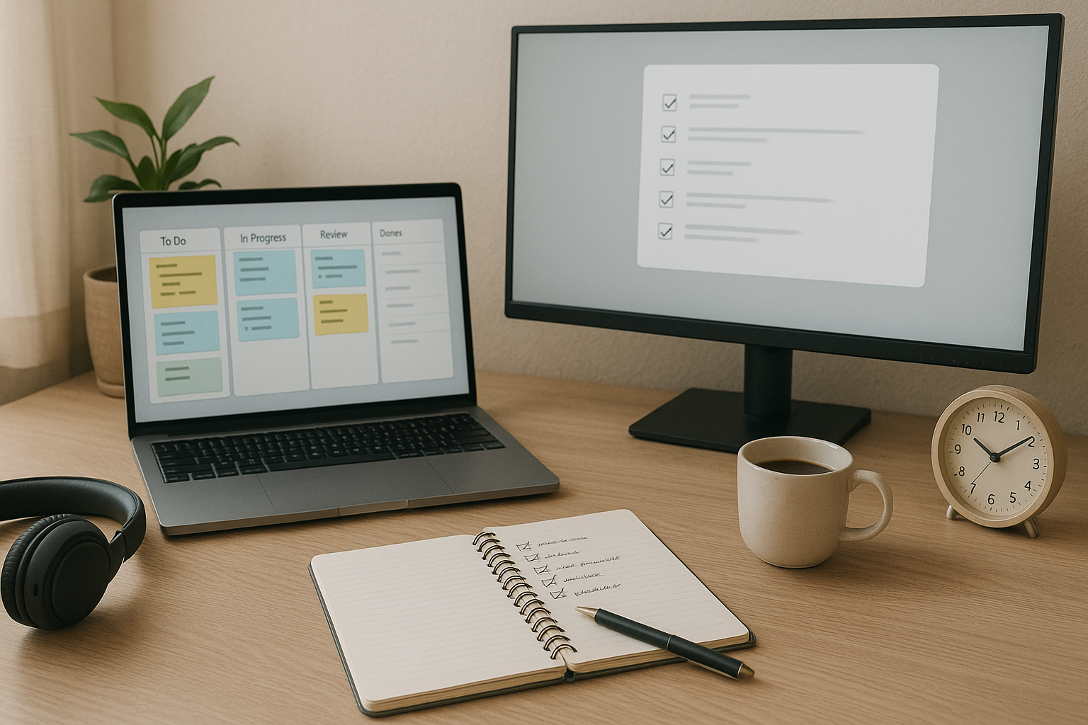 Удалённая работа без общения, спокойная работа за ноутбуком дома