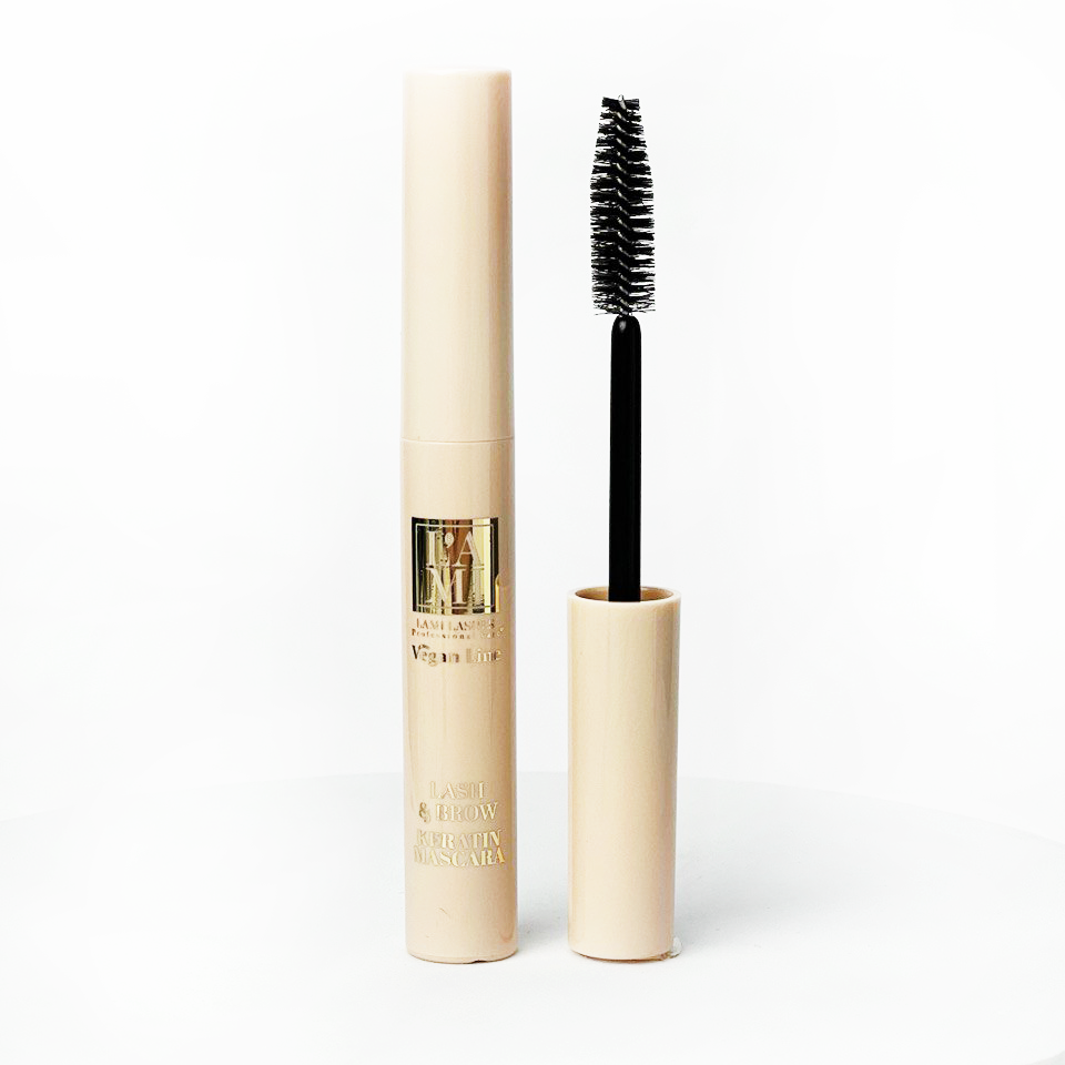 Lash and brow keratin mascara, lash lift, brow lamination aftercare, homecare, vegan, cruelty free