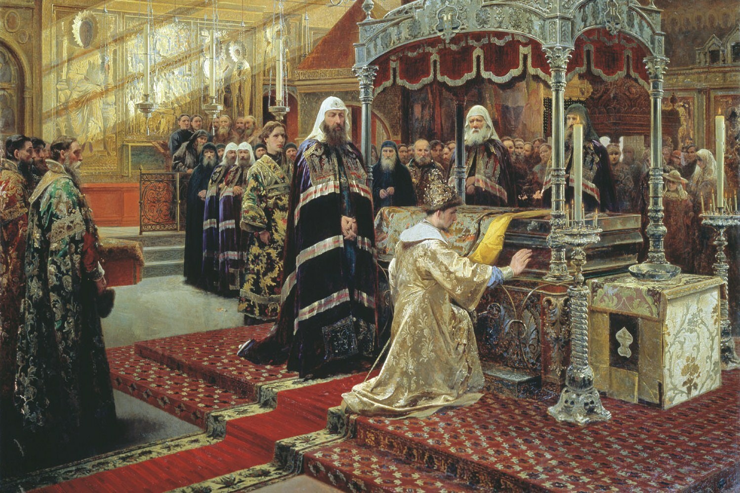 Патриарх Никон и Алексей Михайлович