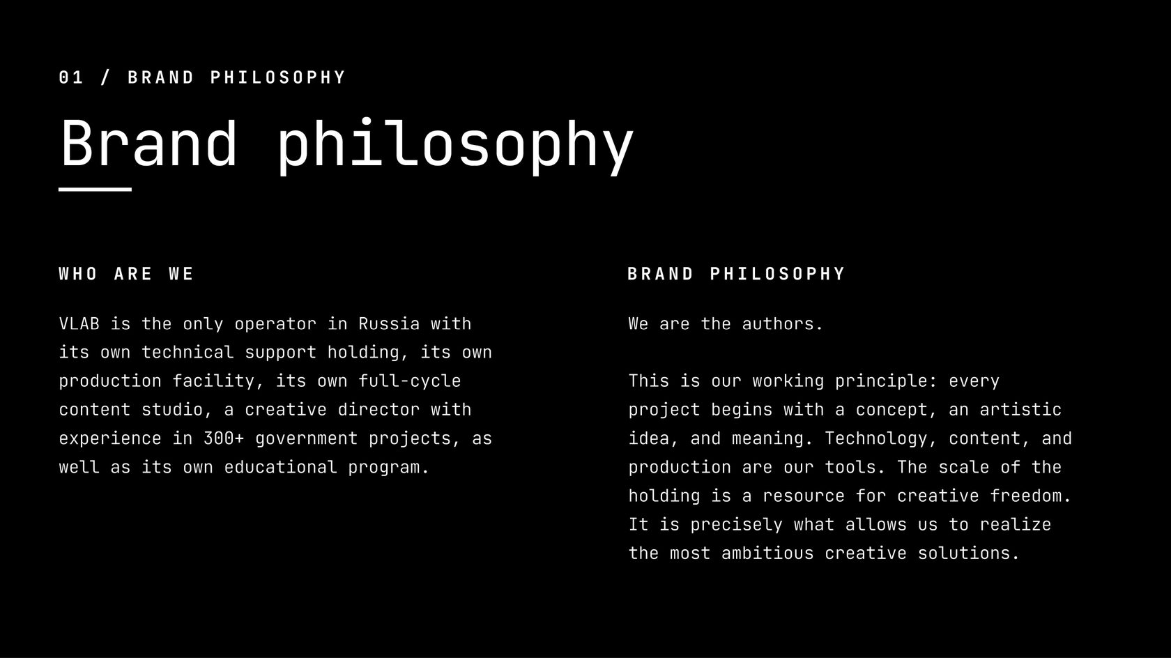 VLAB Brand
  Guidelines — p. 2