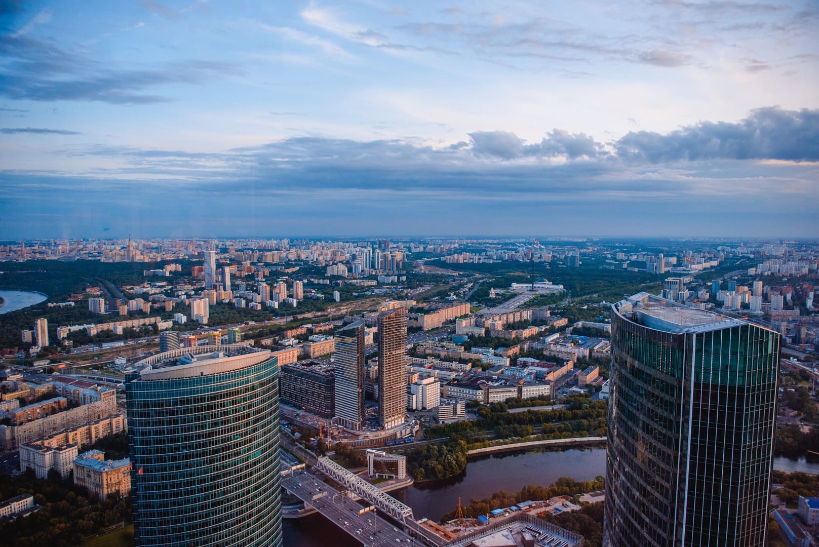 Панорама в москва сити