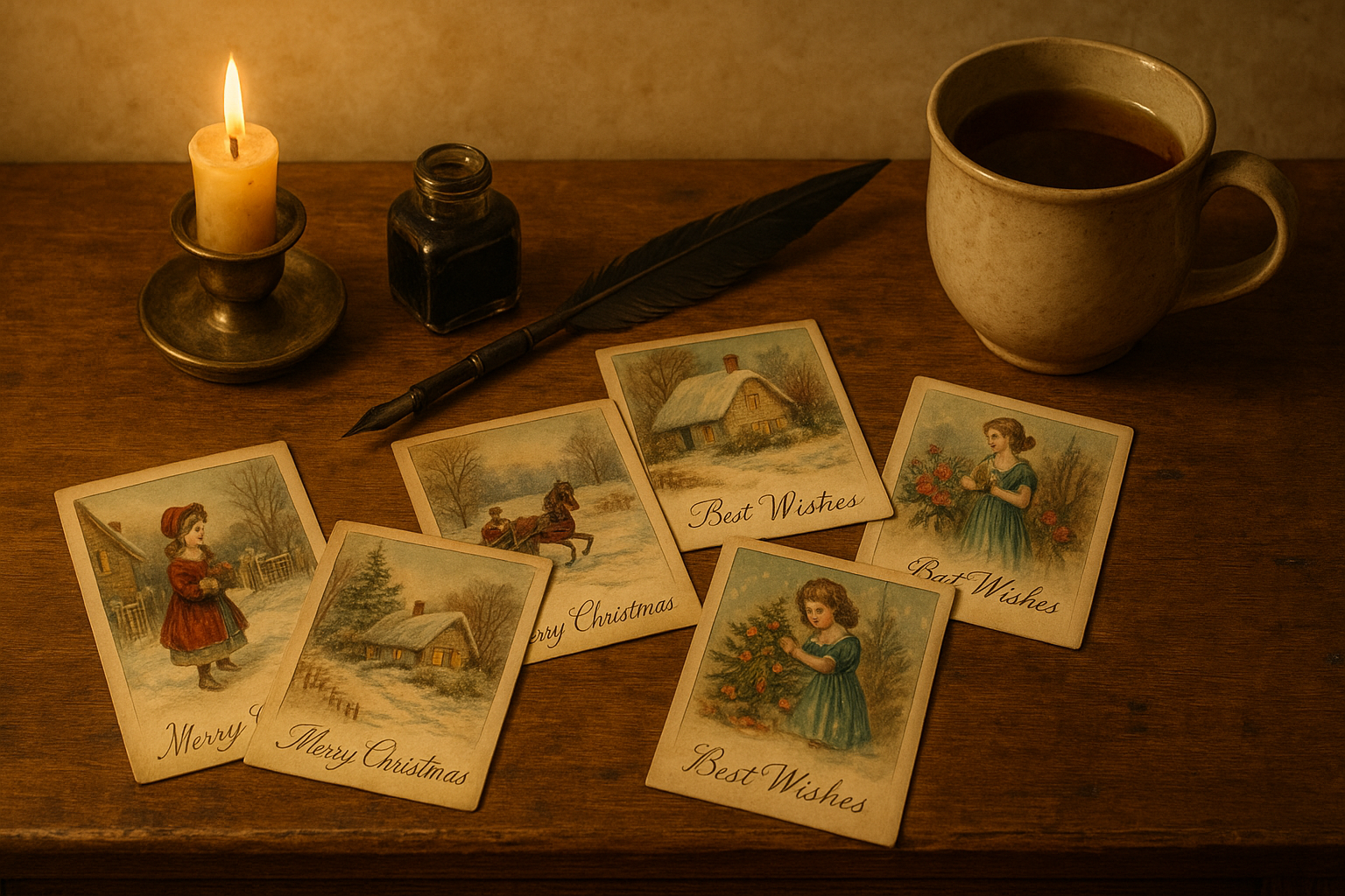 Добрые винтажные открытки с душой