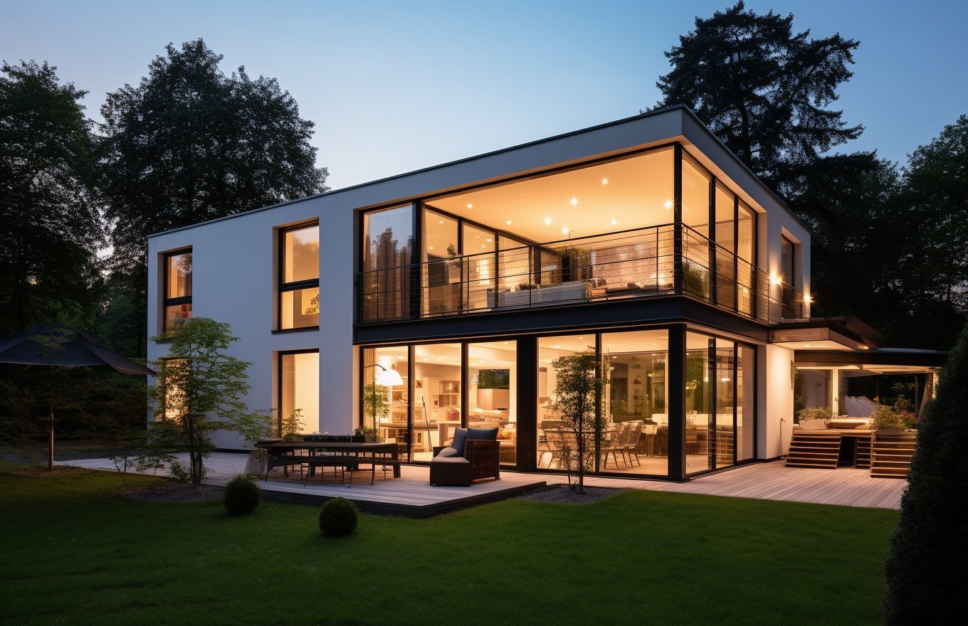 проекты домов с плоской крышей