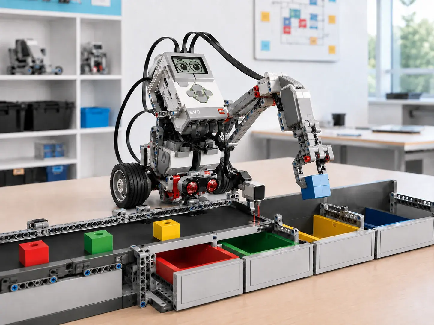 Четвёртый семестр EV3: сложные программы и инженерные системы