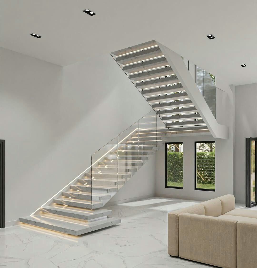 Консольная лестница “Line Light”