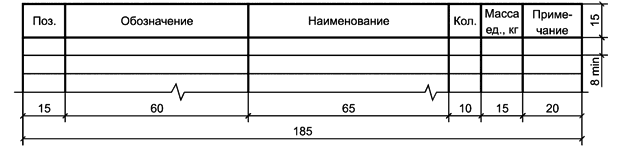 Форма 7 — Спецификация
