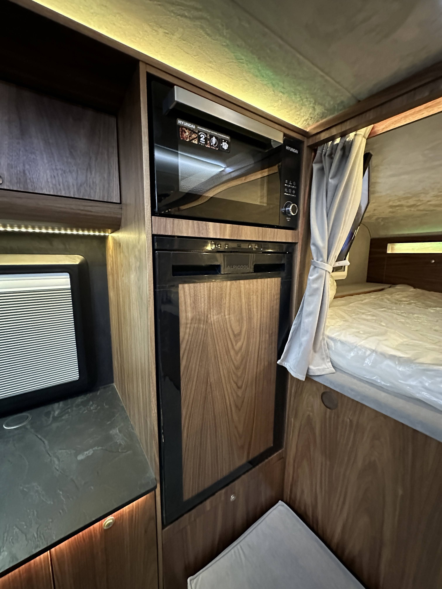 микроволновка неотъемлемая часть дома на колесах