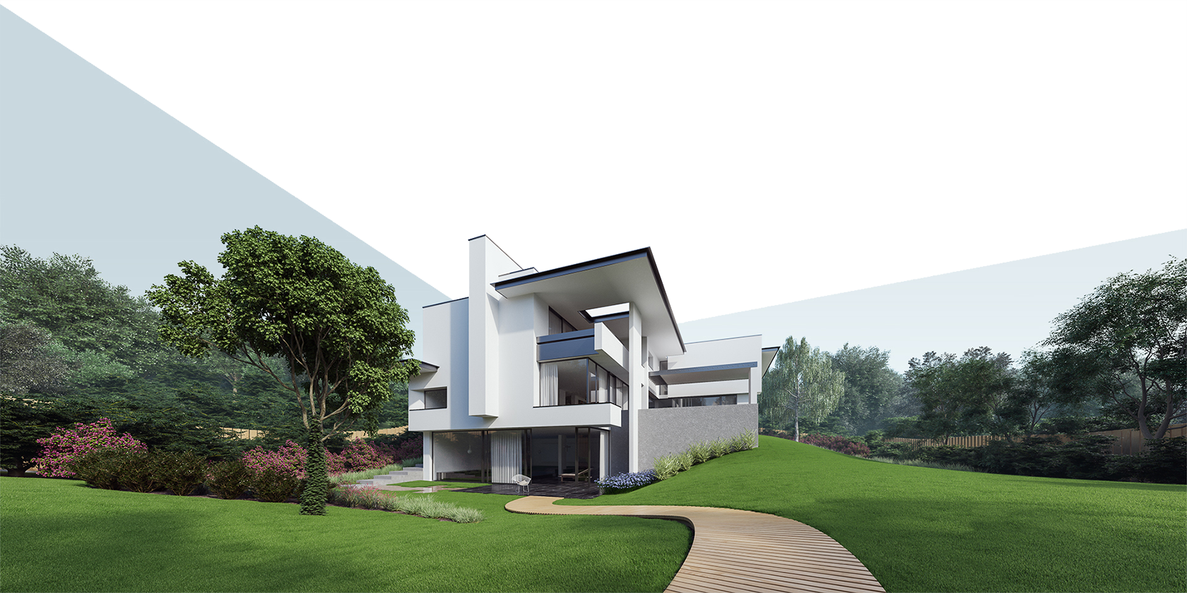 3D визуализация виллы