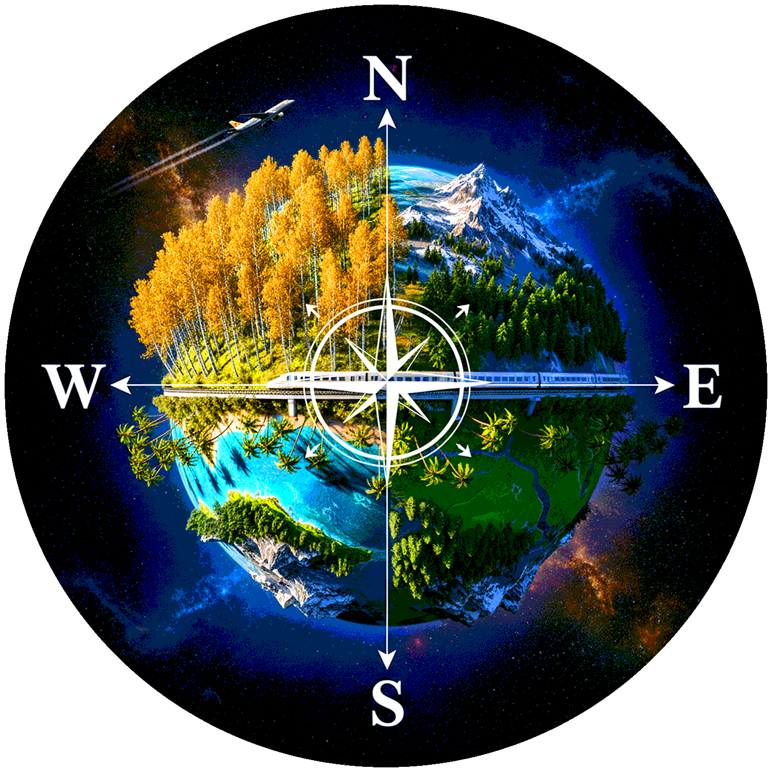  Карта Мира, GPS - координаты и достопримечательности 