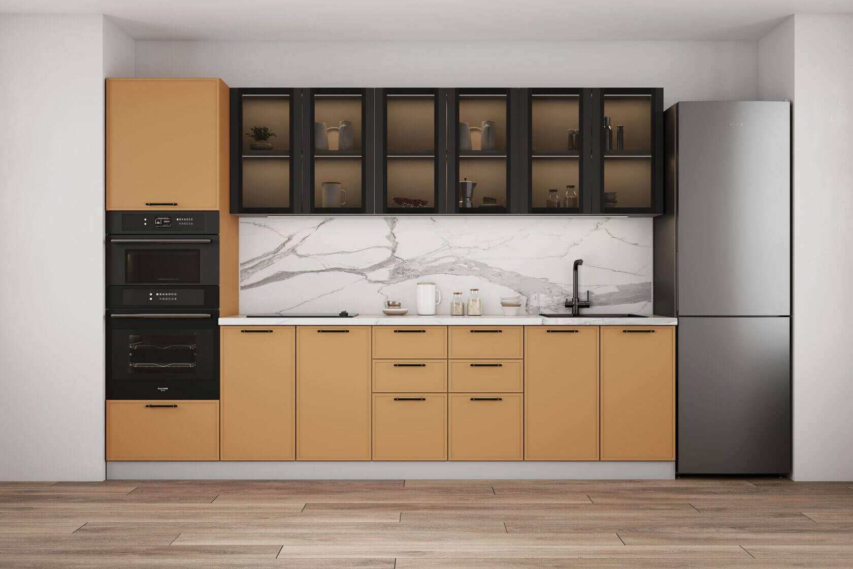 Кухня «Марта» — необычные фасады, итальянские тренды