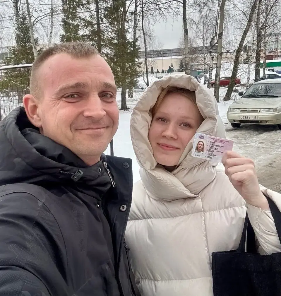 Поздеева Устинья закончила обучение в автошколе «Учебный центр»