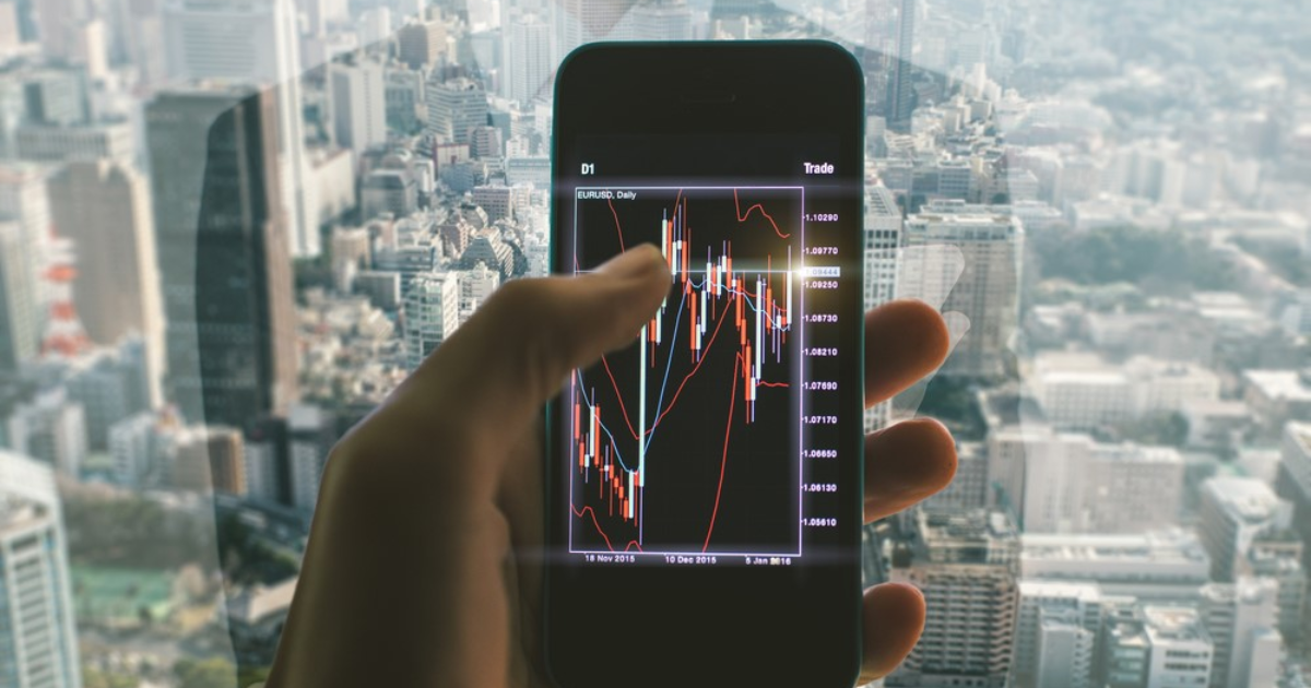 trading on phone