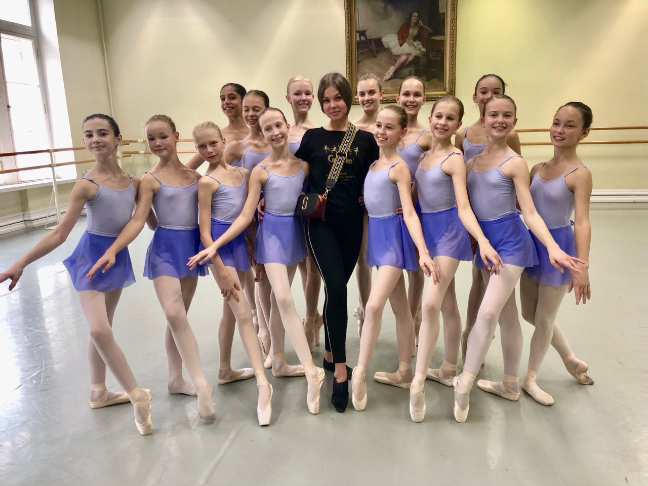 Кубки и медали учениц школы Baby Ballet