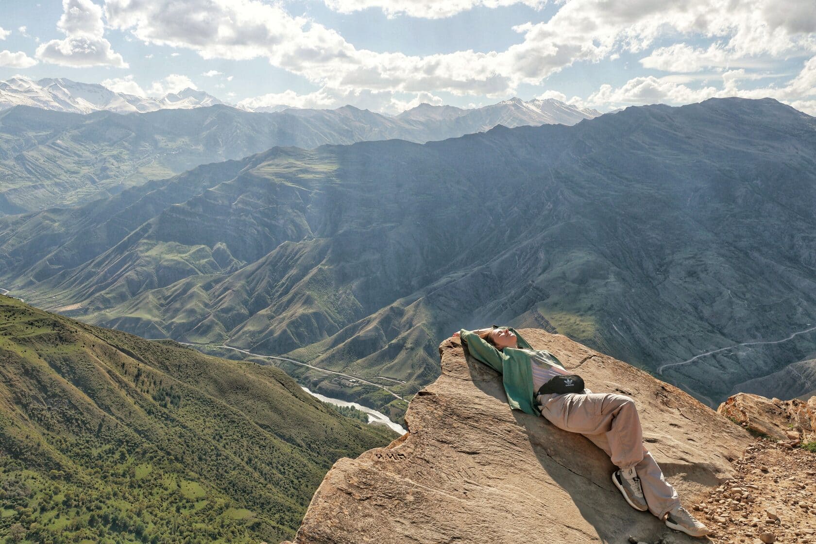 Фото от профессионального фотографа в туре на Кавказ