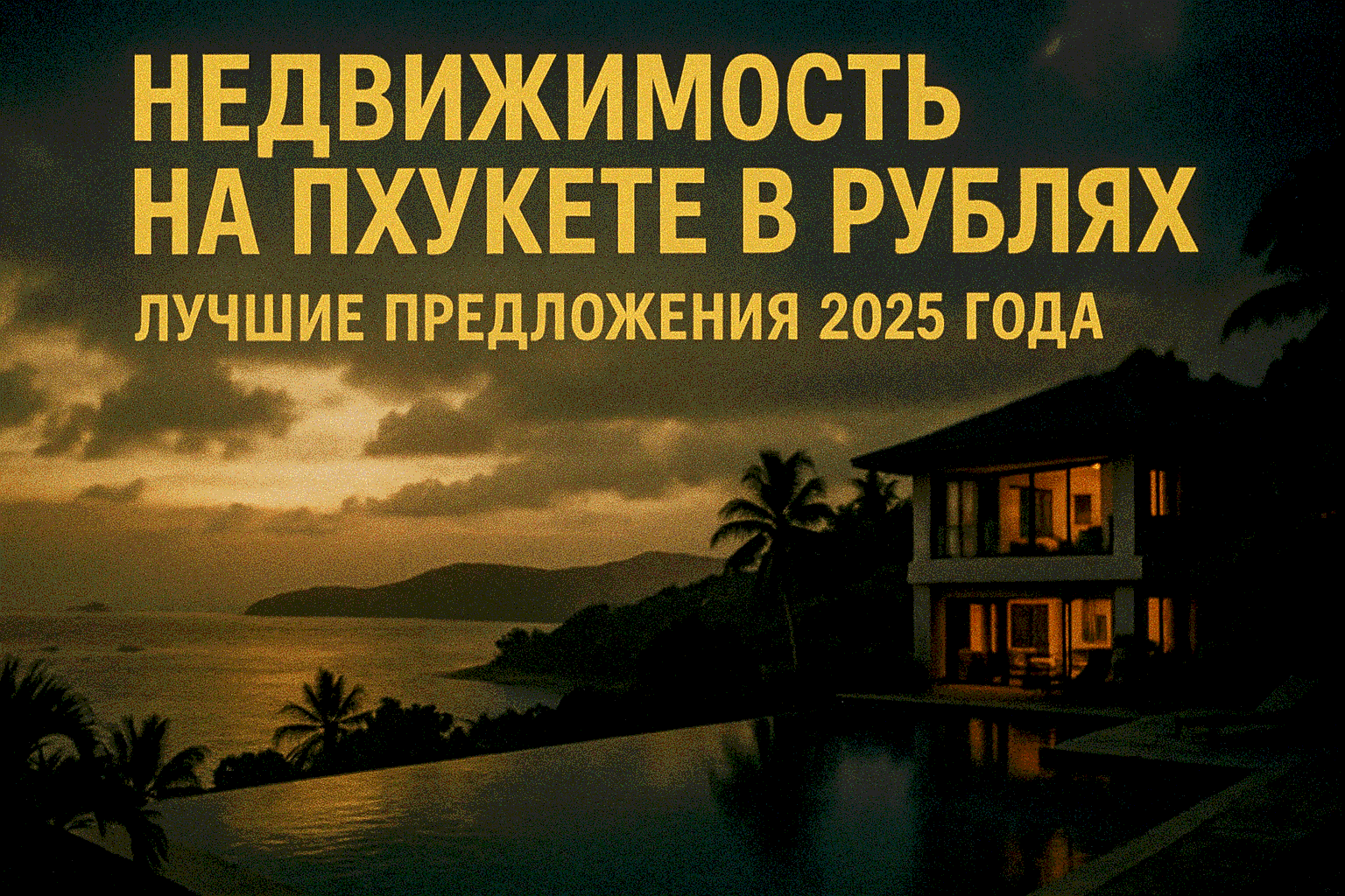 Покупка недвижимости на Пхукете — это шанс обрести дом у моря или инвестицию с доходностью до 10% годовых. Но без проверенного агентства легко потерять деньги из-за ненадежных застройщиков или юридических ошибок. Рынок Пхукета в 2024 году вырос на 12–15%
