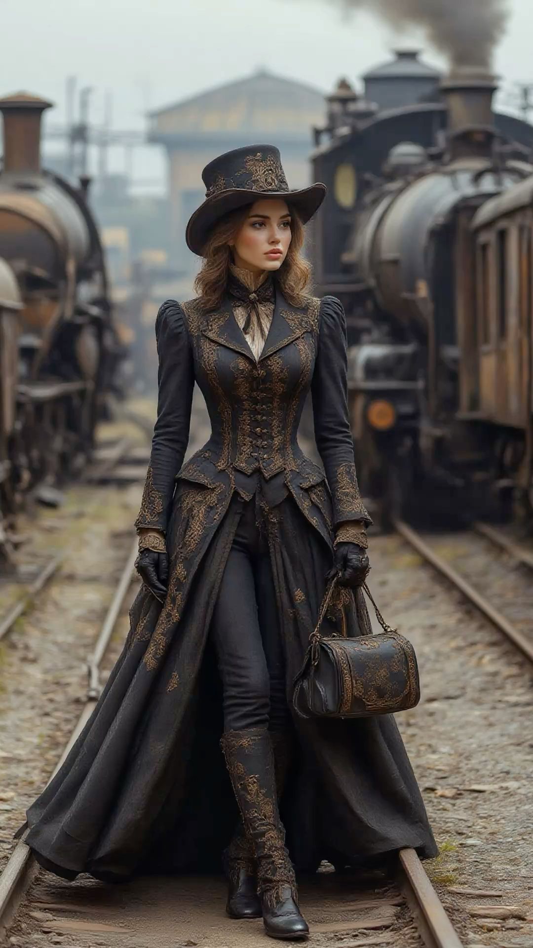 Lady on rails
