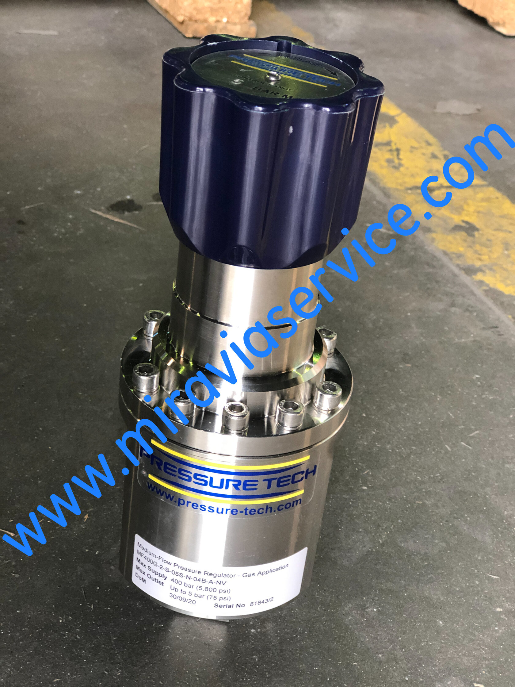 Регулятор давления Pressure Tech SRK-MF400G-2-B-K-R1-N