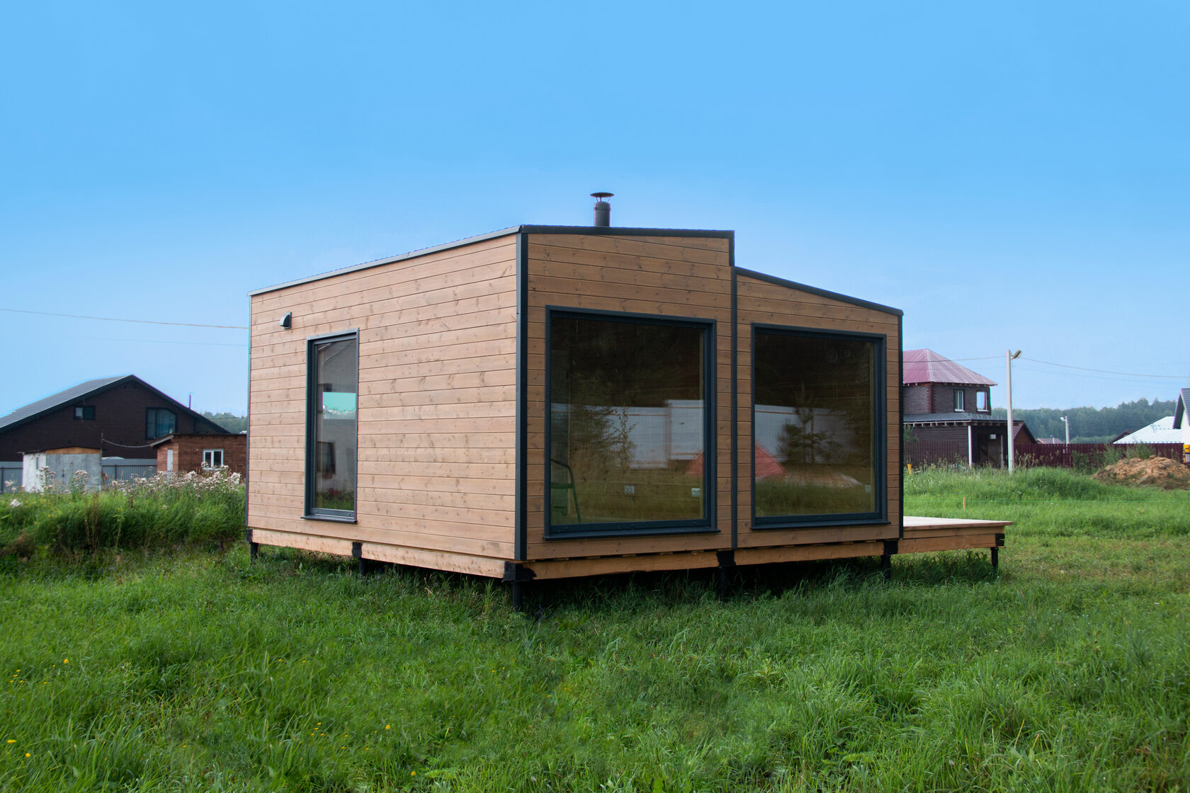 Динской жилой модуль экстерьер