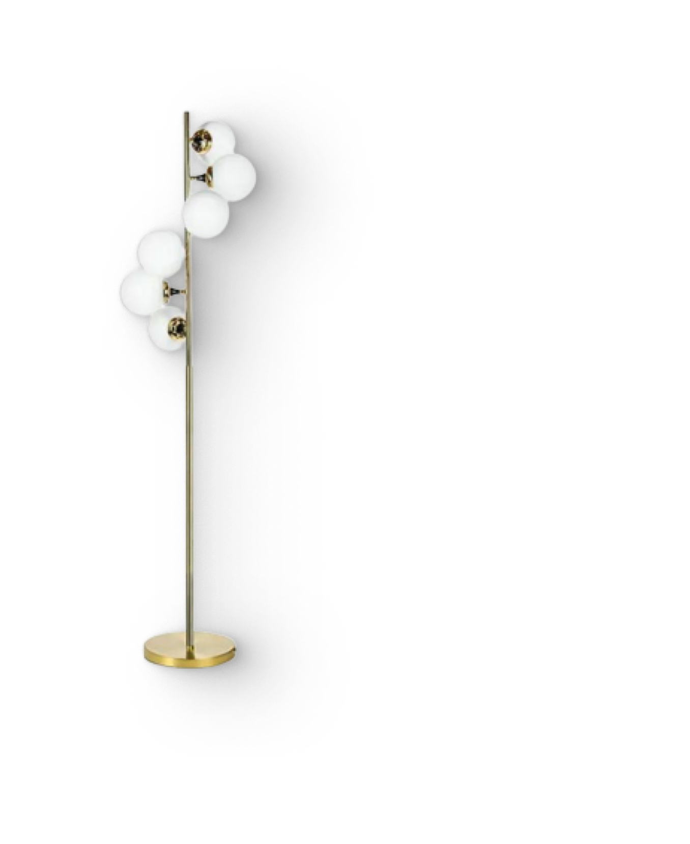 Торшер Сида золото