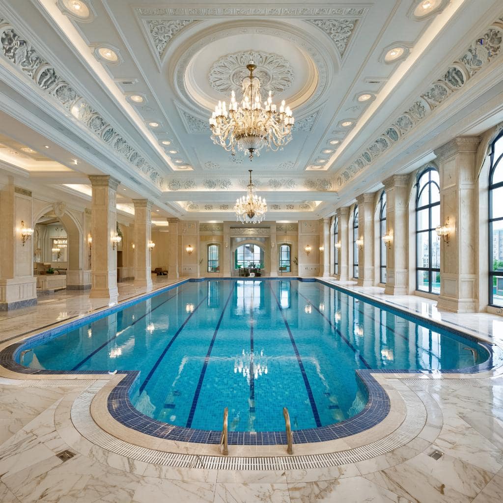 В помещении