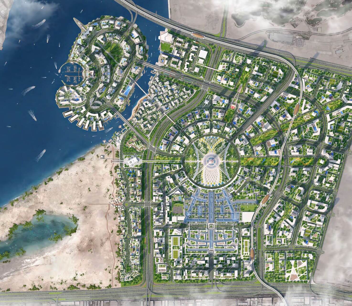 Dubai Creek Harbour Masterplan