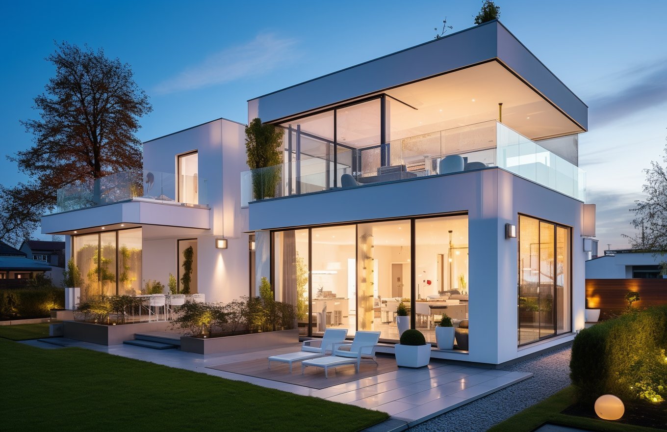 коттедж современный