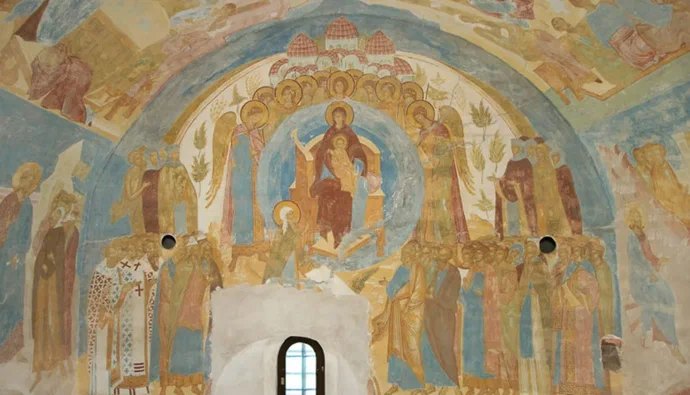 Дионисий. Фрески собора Рождества Богородицы Ферапонтова монастыря