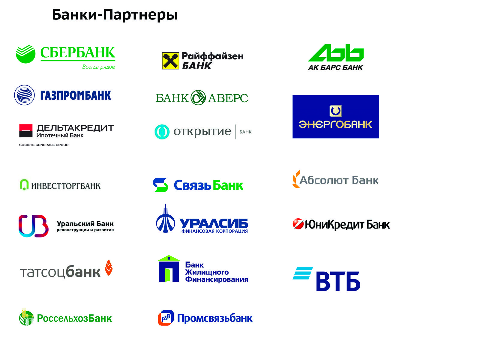 Образующие банки россии. Банки партнеры. Логотипы банков. Банки партнеры банка. Банки партнеры без комиссии.
