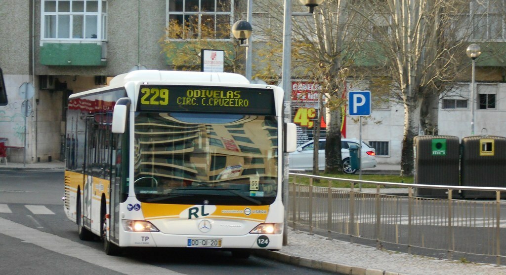 маршрут автобуса в Одивелаш