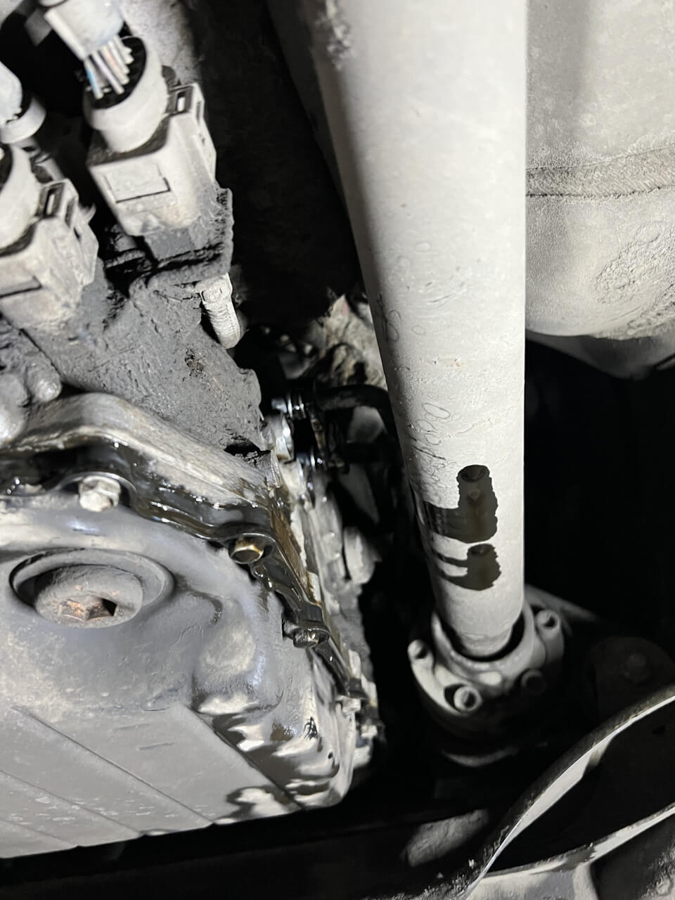 Размыкание системы охлаждения АКПП Touareg