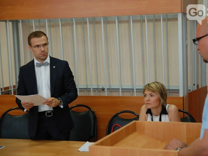 Адвокат Алексей Синицын в Белгородском суде по политическому делу