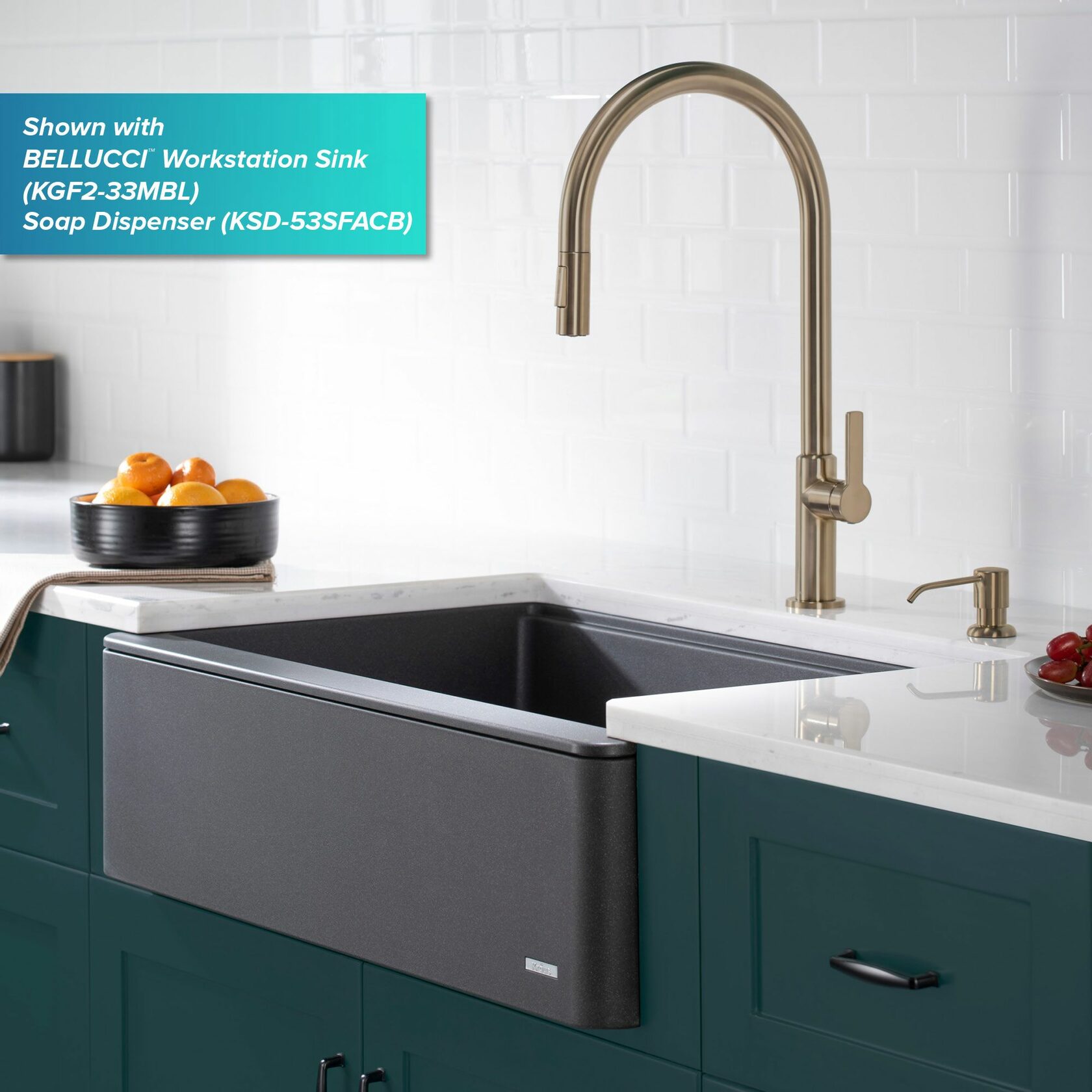 Кухонний змішувач Kraus KPF-2821SFACB - изображение 15