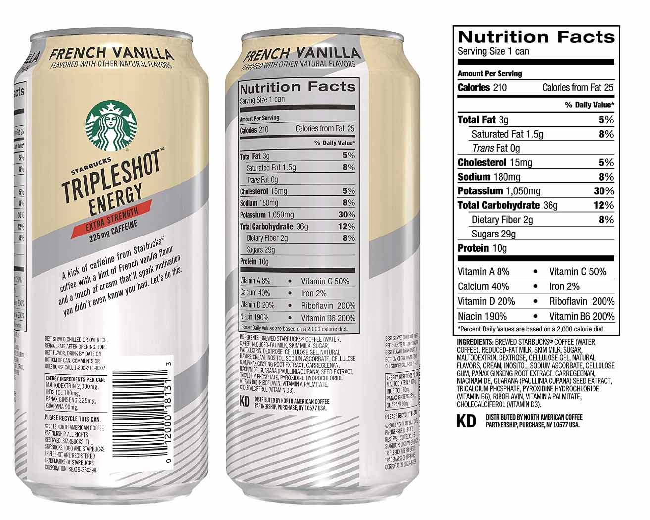 Starbucks Tripleshot Energy The Energizing Espresso Drink for Busy