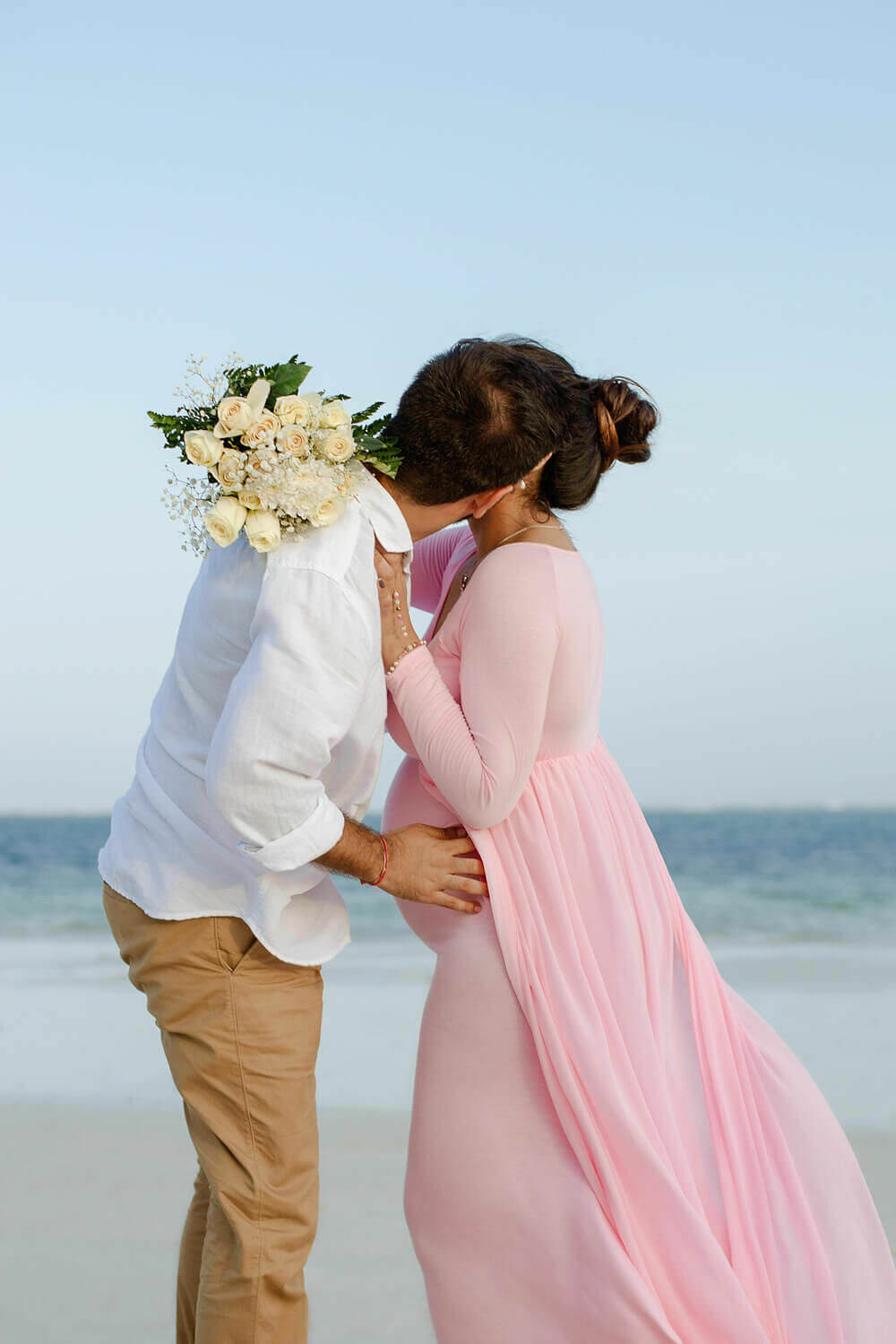 Capturing the Beauty of Motherhood: Maternity Photography on Mombasa's Jumeirah Beach