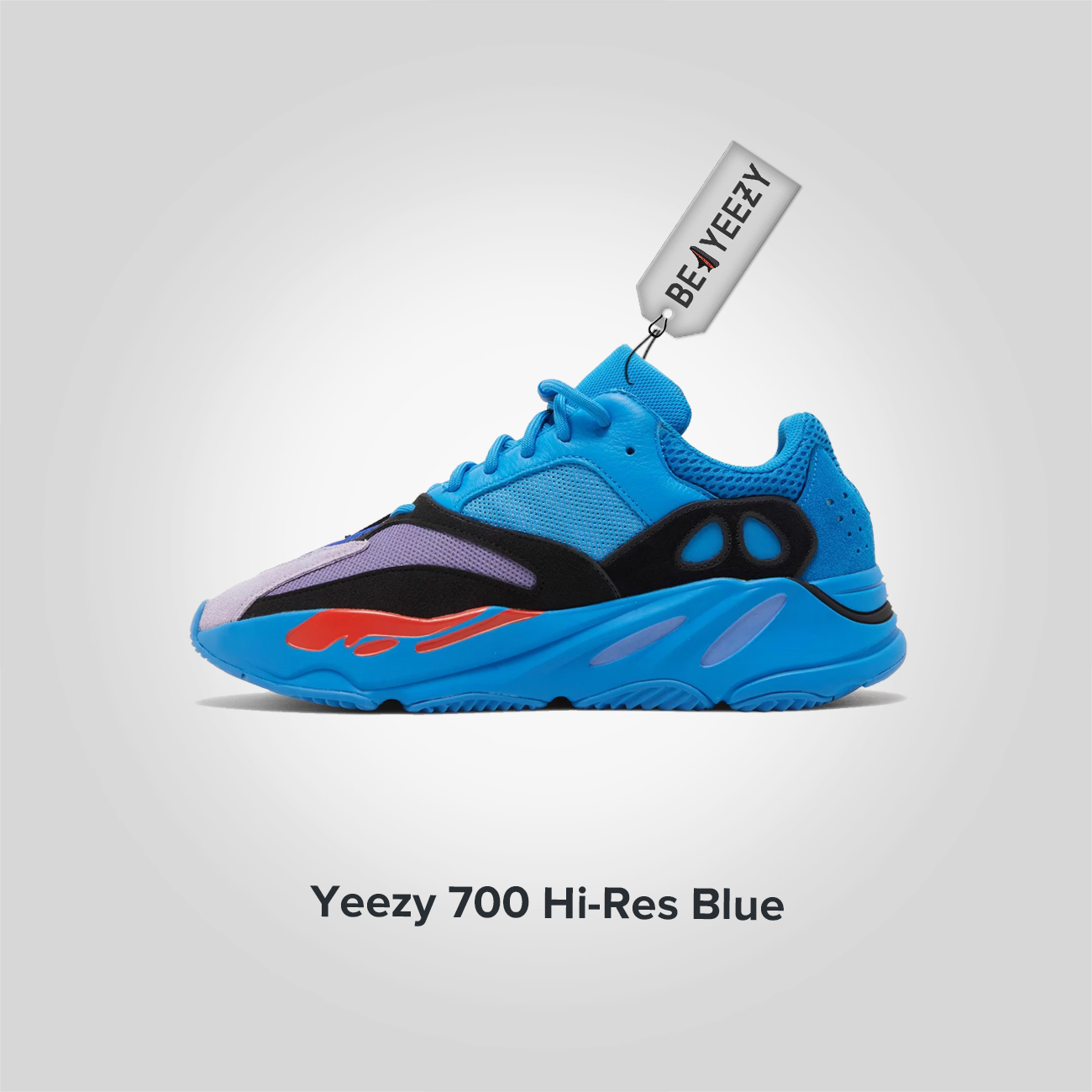 Adidas yeezy cheap 700 strisce blu