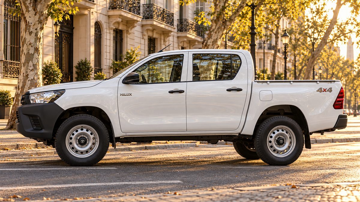 Toyota Hilux DX 2.4 TDI 4×4 Doble Cabina 2022 — белый, фото 2