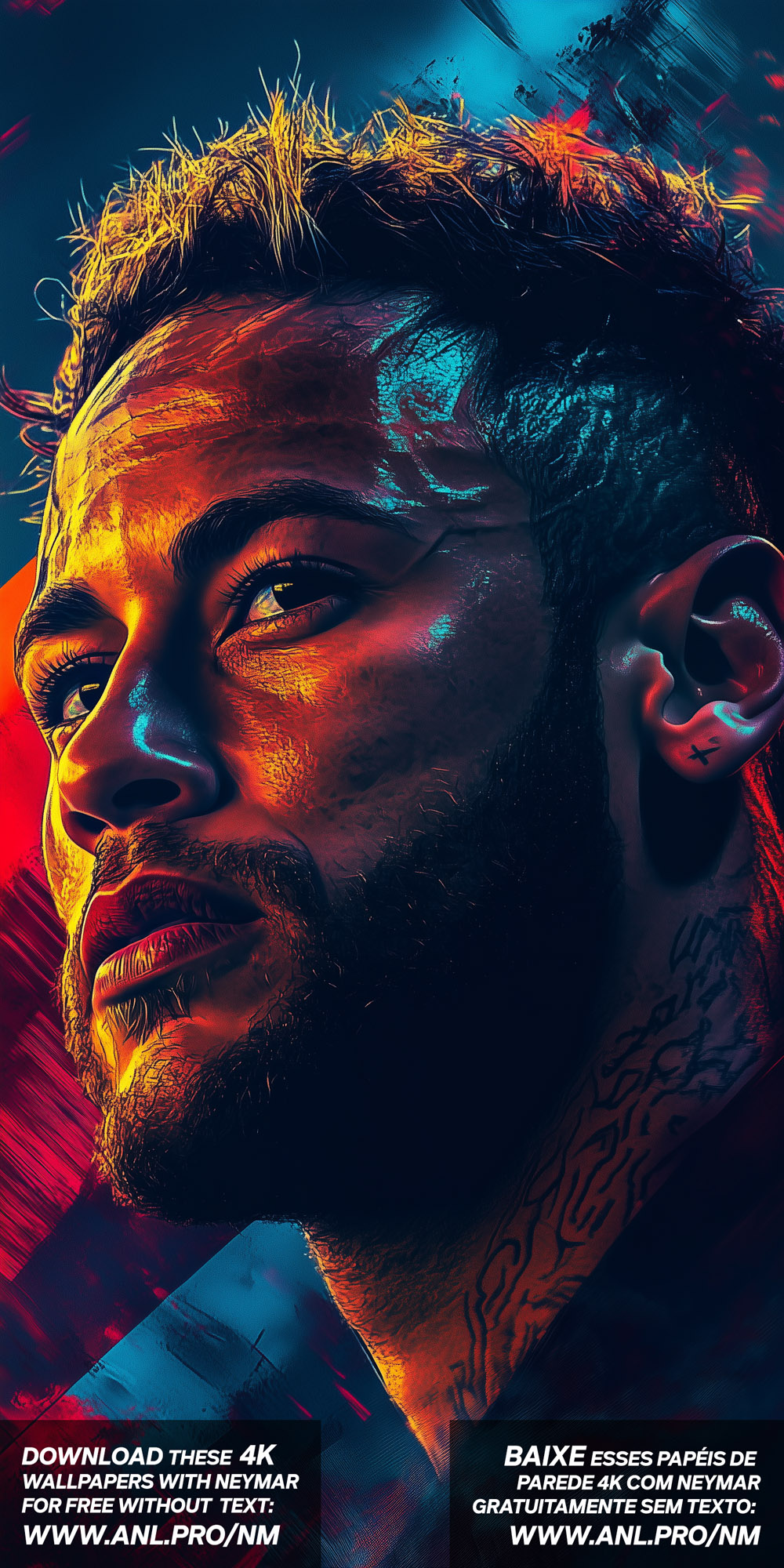 Neymar Jr. papéis de parede para smartphone e telefone 4k 2k 1080p
