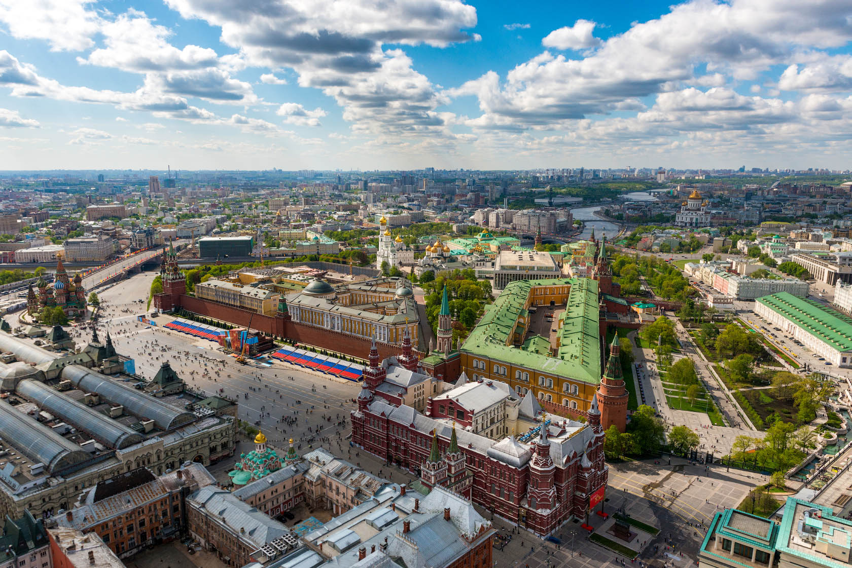 Кремль Москва Фото Сверху Вид