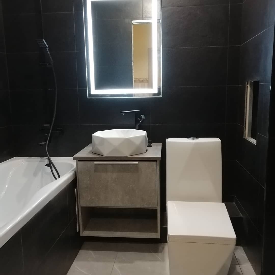 Воронины ремонт в ванной