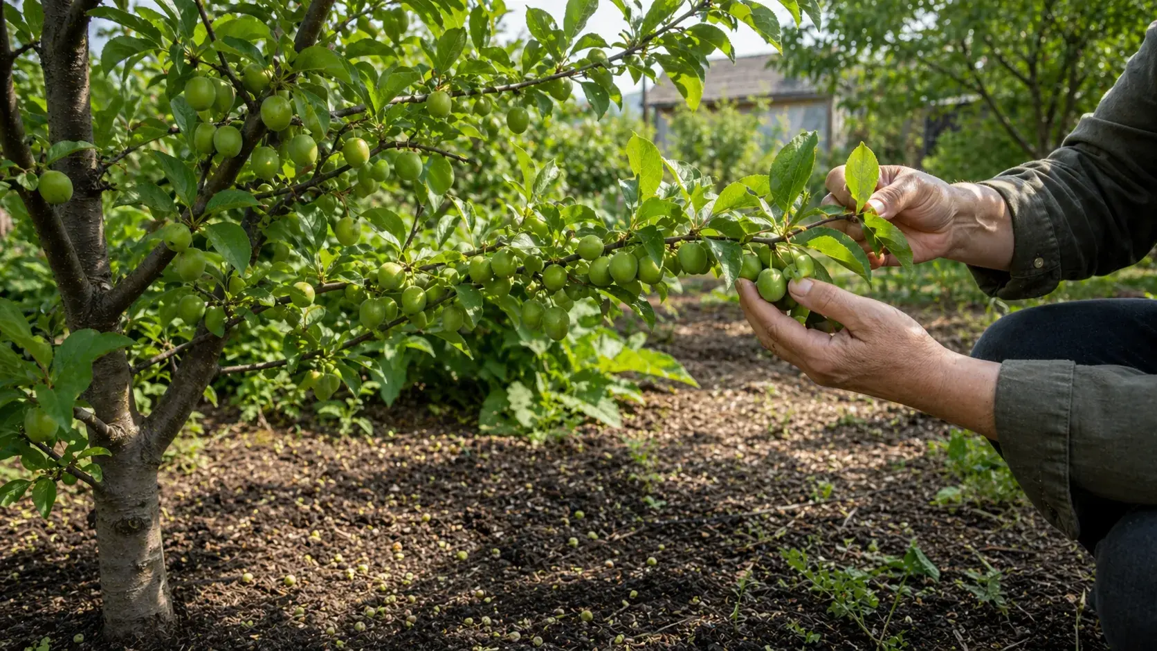 Почему осыпаются завязи у сливы и как сохранить урожай